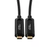 Microconnect MC-USB3.1C15OP Cable USB USB 3.2 Gen 2 (3.1 Gen 2) 15 m USB C negro