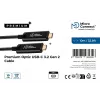 Microconnect MC-USB3.1CC10OP Cable USB USB 3.2 Gen 2 (3.1 Gen 2) 10 m USB C negro