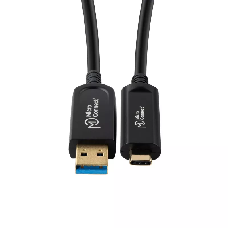 Microconnect MC-USB3.2CA5OP Cable USB USB 3.2 Gen 2 (3.1 Gen 2) 5 m USB A USB C negro