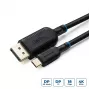 Microconnect MC-USBCDP1 Adaptador de cable de vídeo 1 m USB Type-C DisplayPort negro