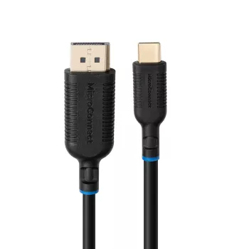 Microconnect MC-USBCDP1 Adaptador de cable de vídeo 1 m USB Type-C DisplayPort negro