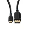 Microconnect MC-USBCDP1 Adaptador de cable de vídeo 1 m USB Type-C DisplayPort negro
