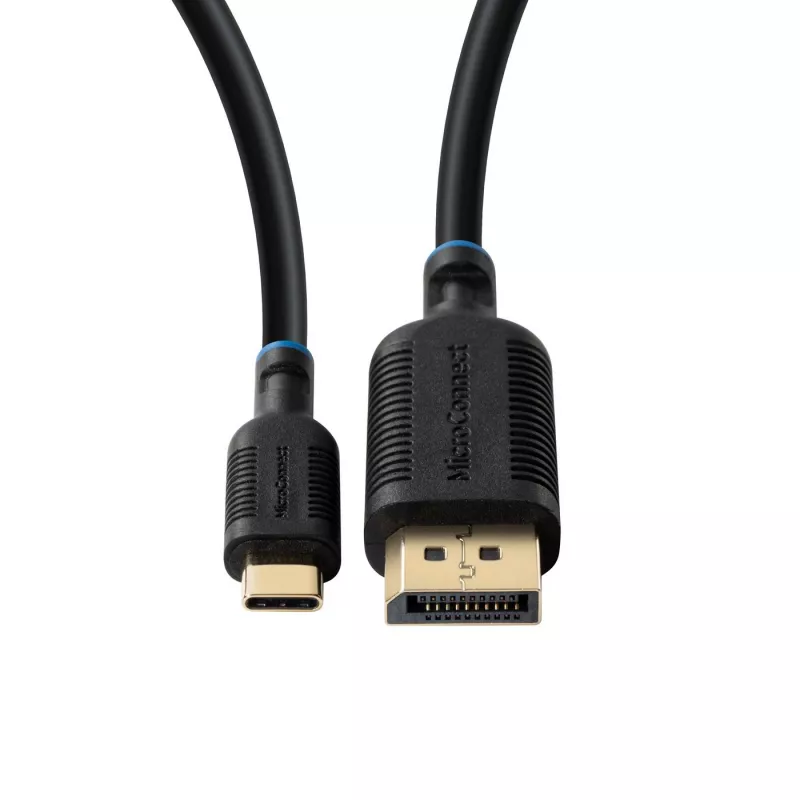 Microconnect MC-USBCDP1 Adaptador de cable de vídeo 1 m USB Type-C DisplayPort negro