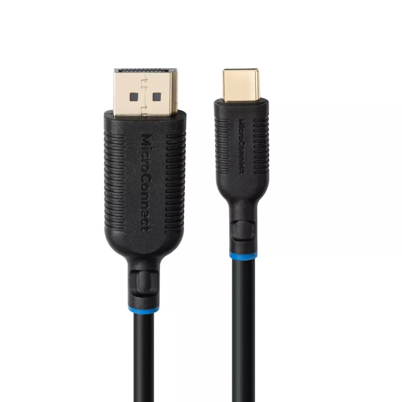 Microconnect MC-USBCDP5 Adaptador de cable de vídeo 5 m USB Type-C DisplayPort negro