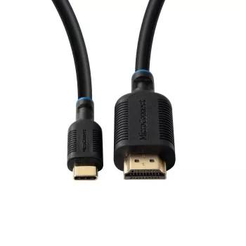 Microconnect MC-USBCHDMI1 Adaptador de cable de vídeo 1 m HDMI Type-A (estándar) USB Type-C negro