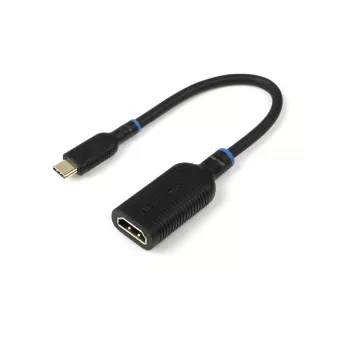Microconnect MC-USBCHDMI-A Adaptador de cable de vídeo 0,2 m USB C HDMI negro