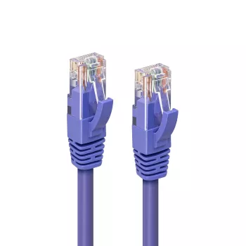 Microconnect MC-UTP6A005P Cable de red morado 0,5 m Cat6a U/UTP (UTP)