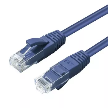 Microconnect MC-UTP6A01B Cable de red azul 1 m Cat6a U/UTP (UTP)