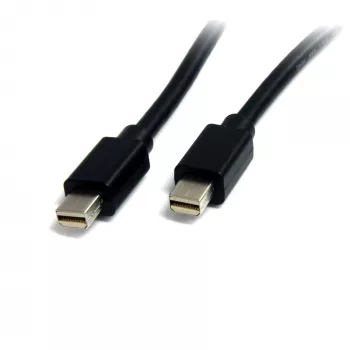 StarTech.com Cable Mini DisplayPort de 6ft (2m), 8K 60Hz HDR10, vídeo Ultra HD 4K 120Hz, cable mDP 1.4 para monitores y pantallas, cable Mini DisplayPort - M/M