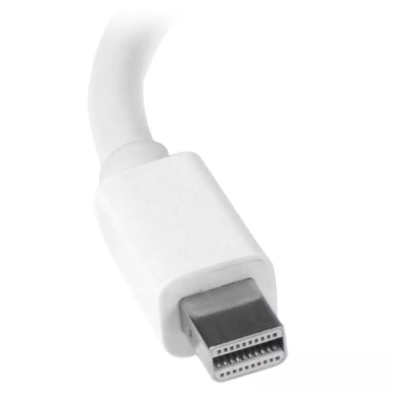 StarTech.com Adaptador A/V de viaje: convertidor 2 en 1 de Mini DisplayPort a HDMI o VGA - Blanco