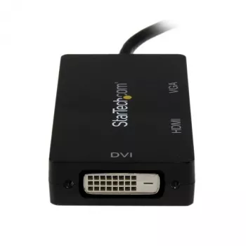 StarTech.com Adaptador A/V de viaje: convertidor 3 en 1 de Mini DisplayPort a VGA, DVI o HDMI