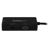 StarTech.com Adaptador A/V de viaje: convertidor 3 en 1 de Mini DisplayPort a VGA, DVI o HDMI
