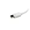StarTech.com Adaptador A/V de viaje: convertidor 3 en 1 de Mini DisplayPort a VGA, DVI o HDMI - Blanco