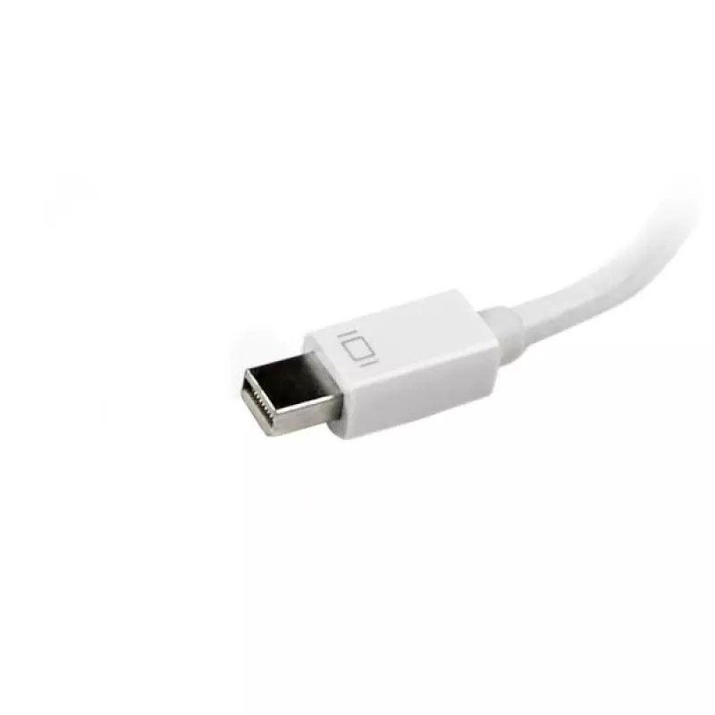 StarTech.com Adaptador A/V de viaje: convertidor 3 en 1 de Mini DisplayPort a VGA, DVI o HDMI - Blanco