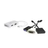 StarTech.com Adaptador A/V de viaje: convertidor 3 en 1 de Mini DisplayPort a VGA, DVI o HDMI - Blanco
