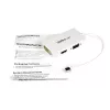 StarTech.com Adaptador A/V de viaje: convertidor 3 en 1 de Mini DisplayPort a VGA, DVI o HDMI - Blanco