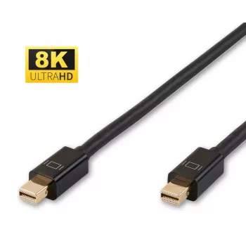 Microconnect MDPMDP1BV1.4 Cable DisplayPort 1 m Mini DisplayPort negro