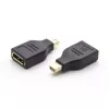 Microconnect MDPMDPF Adaptador de cable Mini DisplayPort DisplayPort negro