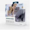 Auriculares Gembird MHS-U-001 Auriculares USB con cable