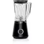 Batidora de mesa Bosch Serie 4 MMB6141B — 1200 W, 1,5 l recipiente Tritan, 2 velocidades, triturador de hielo, negro