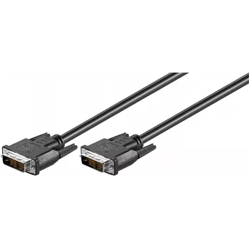 Microconnect MONCCS1 cable DVI 1 m DVI-D negro