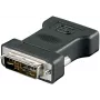 Microconnect MONJK Adaptador de cable DVI-I VGA Negro