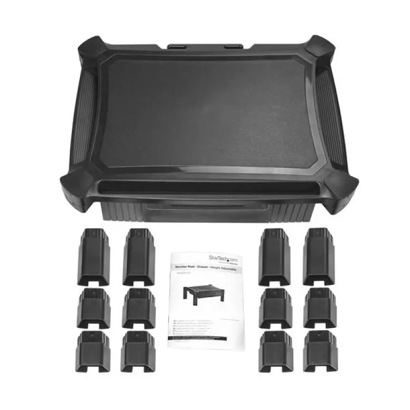 StarTech.com Soporte para monitor - cajón - altura ajustable, independiente, 10 kg, 33 cm (13