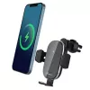 Cargador inalámbrico MediaRange MRMA117 carga rápida smartphone negro