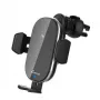 Cargador inalámbrico MediaRange MRMA117 carga rápida smartphone negro