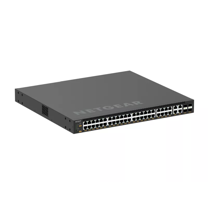 NETGEAR M4350-44M4X4V gestionado L3 2.5G Ethernet (100/1000/2500) Power over Ethernet (PoE) 1U negro