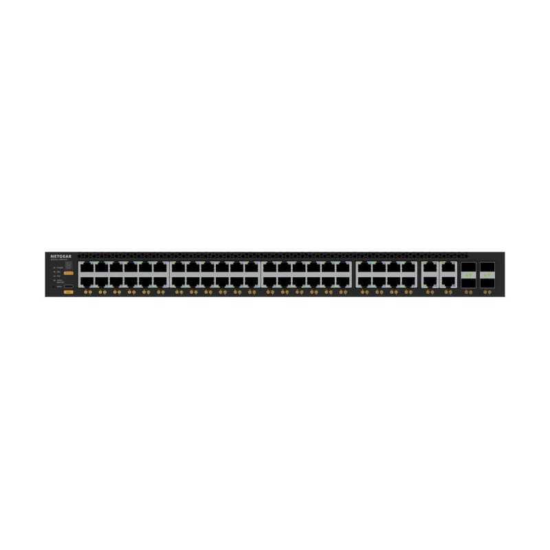 NETGEAR M4350-44M4X4V gestionado L3 2.5G Ethernet (100/1000/2500) Power over Ethernet (PoE) 1U negro