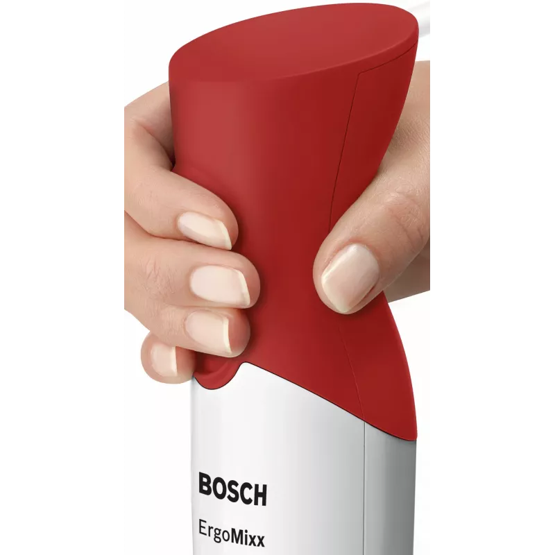 Bosch MSM64010 batidora de mano varilla 450 W rojo, blanco