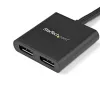 StarTech.com adaptador multimonitor de 2 puertos - Mini DisplayPort a 2x DisplayPort hub MST - doble 4K 30Hz - divisor de vídeo para modo de escritorio extendido solo en PCs Windows - mDP 1.2 a 2x DP