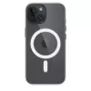 Funda protectora para iPhone 15 de Apple, MagSafe, transparente, PC, para 6,1 pulgadas