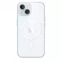 Funda protectora para iPhone 15 de Apple, MagSafe, transparente, PC, para 6,1 pulgadas