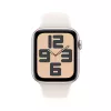 Smartwatch Apple Watch SE GPS + Cellular 44 mm carcasa de aluminio Starlight beige