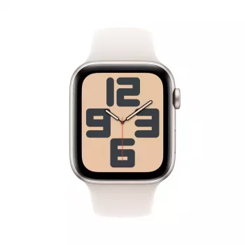 Smartwatch Apple Watch SE GPS + Cellular 44 mm carcasa de aluminio Starlight beige