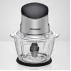 Picadora eléctrica Rommelsbacher MZ 400 — recipiente de cristal de 1,0 L, 400 W, cuchillas de acero inoxidable de 4 hojas, negra