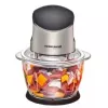 Picadora eléctrica Rommelsbacher MZ 400 — recipiente de cristal de 1,0 L, 400 W, cuchillas de acero inoxidable de 4 hojas, negra