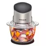 Picadora eléctrica Rommelsbacher MZ 400 — recipiente de cristal de 1,0 L, 400 W, cuchillas de acero inoxidable de 4 hojas, negra