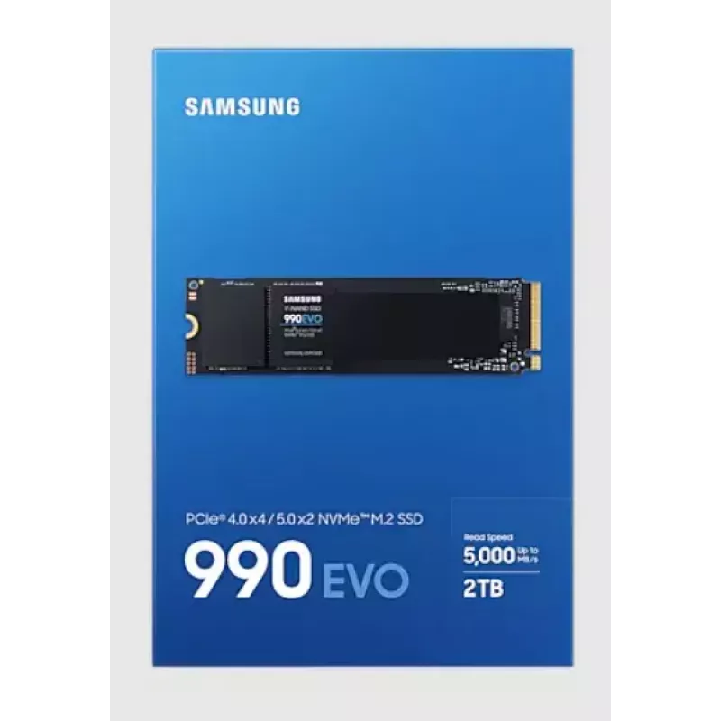 Unidad SSD Samsung 990 EVO 2000 GB M.2 2280 NVMe MZ-V9E2T0BW