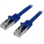StarTech.com cable de patch Cat6 – apantallado (SFTP) – 5 m, Azul, 5 m, Cat6, SF/UTP (S-FTP), RJ-45, RJ-45, Azul