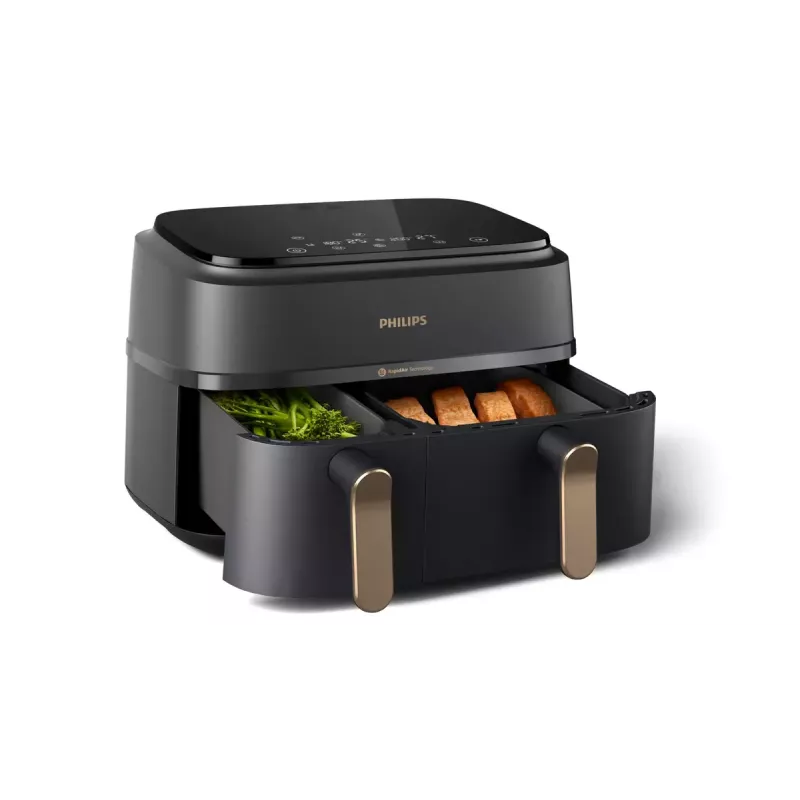 Freidora de aire Philips Serie 3000 NA352/04 9L 2750W doble cesta