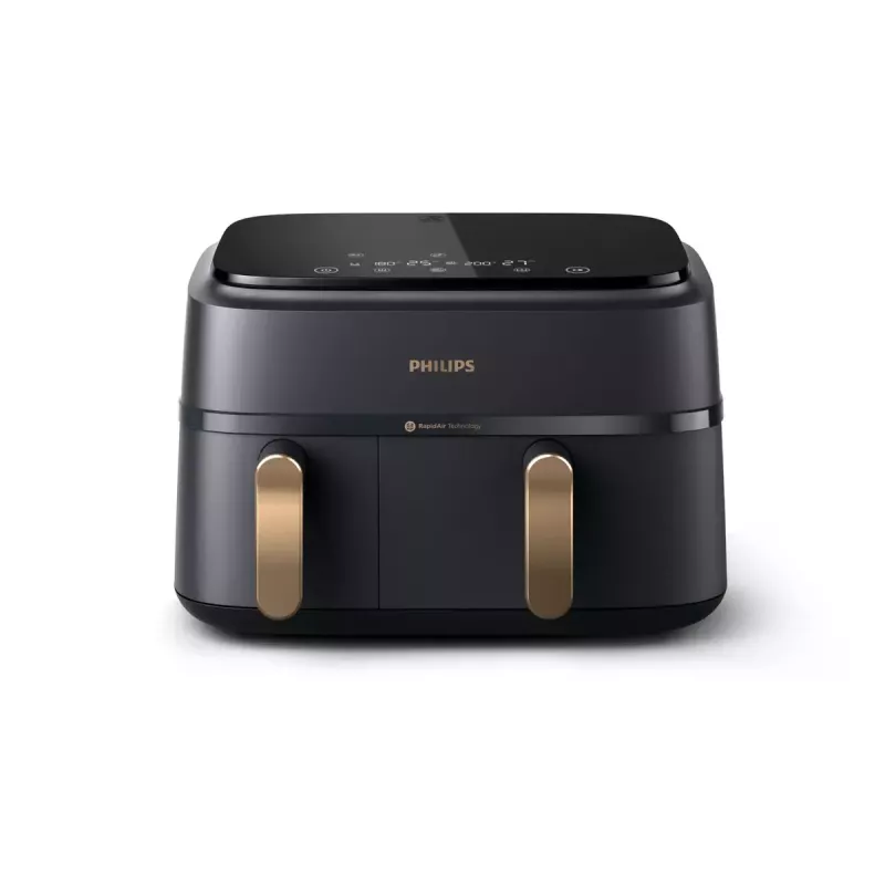Freidora de aire Philips Serie 3000 NA352/04 9L 2750W doble cesta