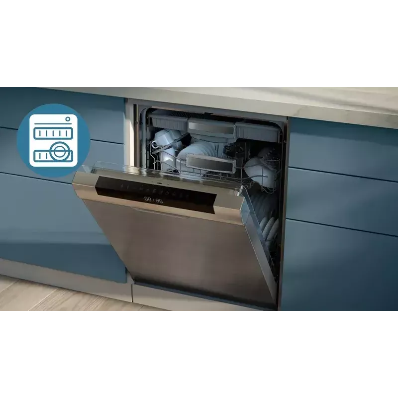 Freidora de aire Philips Serie 3000 NA352/04 9L 2750W doble cesta