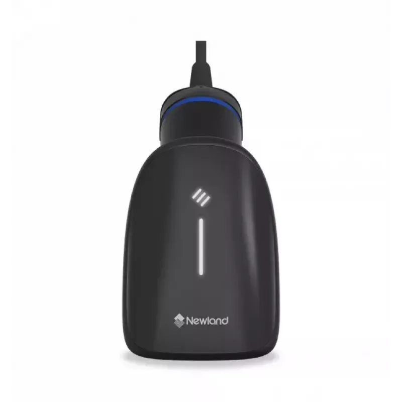 Lector de códigos de barras de mano Newland HR23 Dorada 1D/2D CMOS USB negro