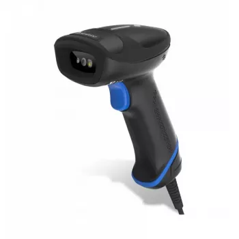 Lector de códigos de barras de mano Newland HR33 Marlin 1D/2D CMOS con cable negro