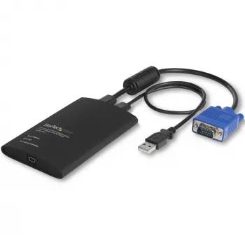 Adaptador USB Crash Cart StarTech.com con transferencia de archivos y captura de vídeo