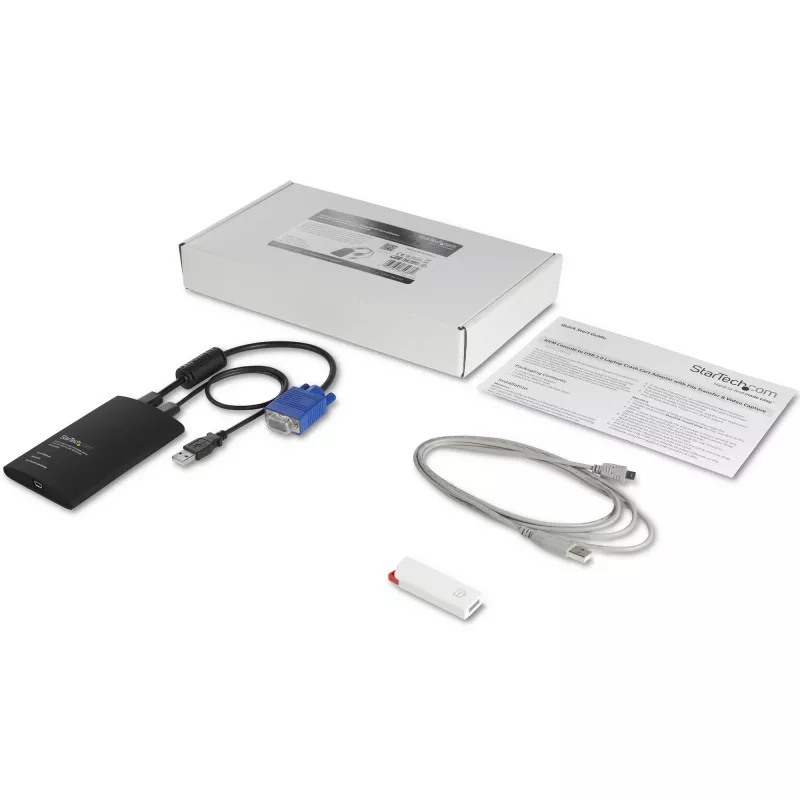 Adaptador USB Crash Cart StarTech.com con transferencia de archivos y captura de vídeo