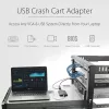 Adaptador USB Crash Cart StarTech.com con transferencia de archivos y captura de vídeo